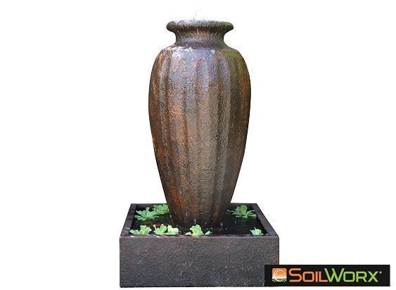 Aegean Fountain - Charcoal